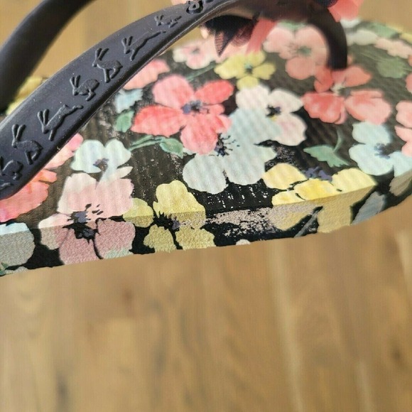 Joules Size 1 Girls Floral Flip Flops UK - Picture 5 of 5